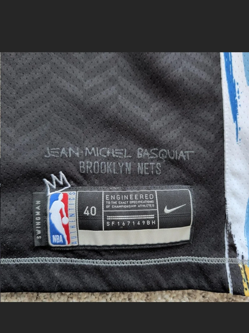 Kyrie Irving Brooklyn Nets #11 Black Nike Jersey